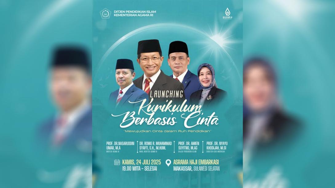SAMBUT PELUNCURAN KURIKULUM BERBASIS CINTA OLEH KEMENAG, REKTOR UHN SUGRIWA: SEJALAN DENGAN SEMANGAT BHINNEKA TUNGGAL IKA